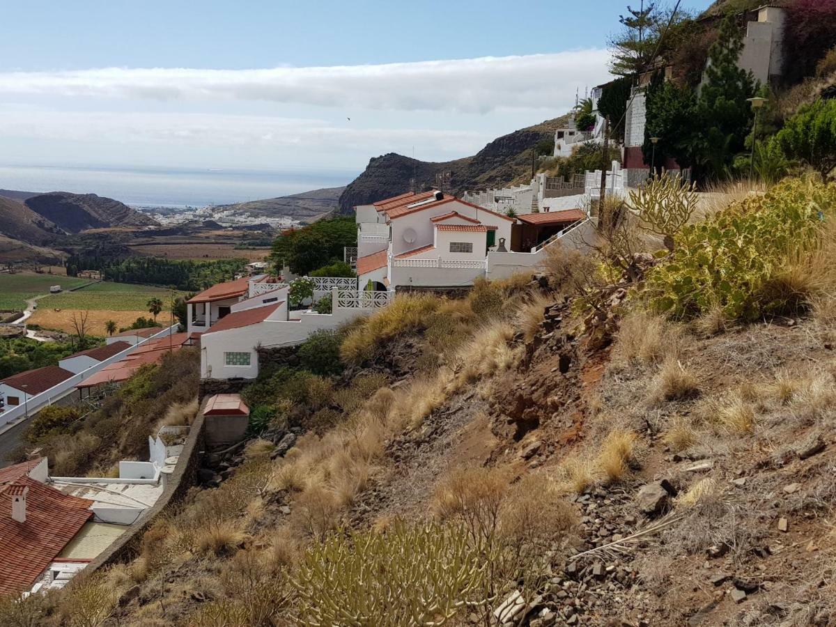 Casa Panchita -Maravillosas Vistas Al Mar Y Montana Agaete  Luaran gambar